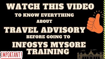 Watch this video to know everything about Infosys Mysore Travel Advisory training💗| @PrepInsta