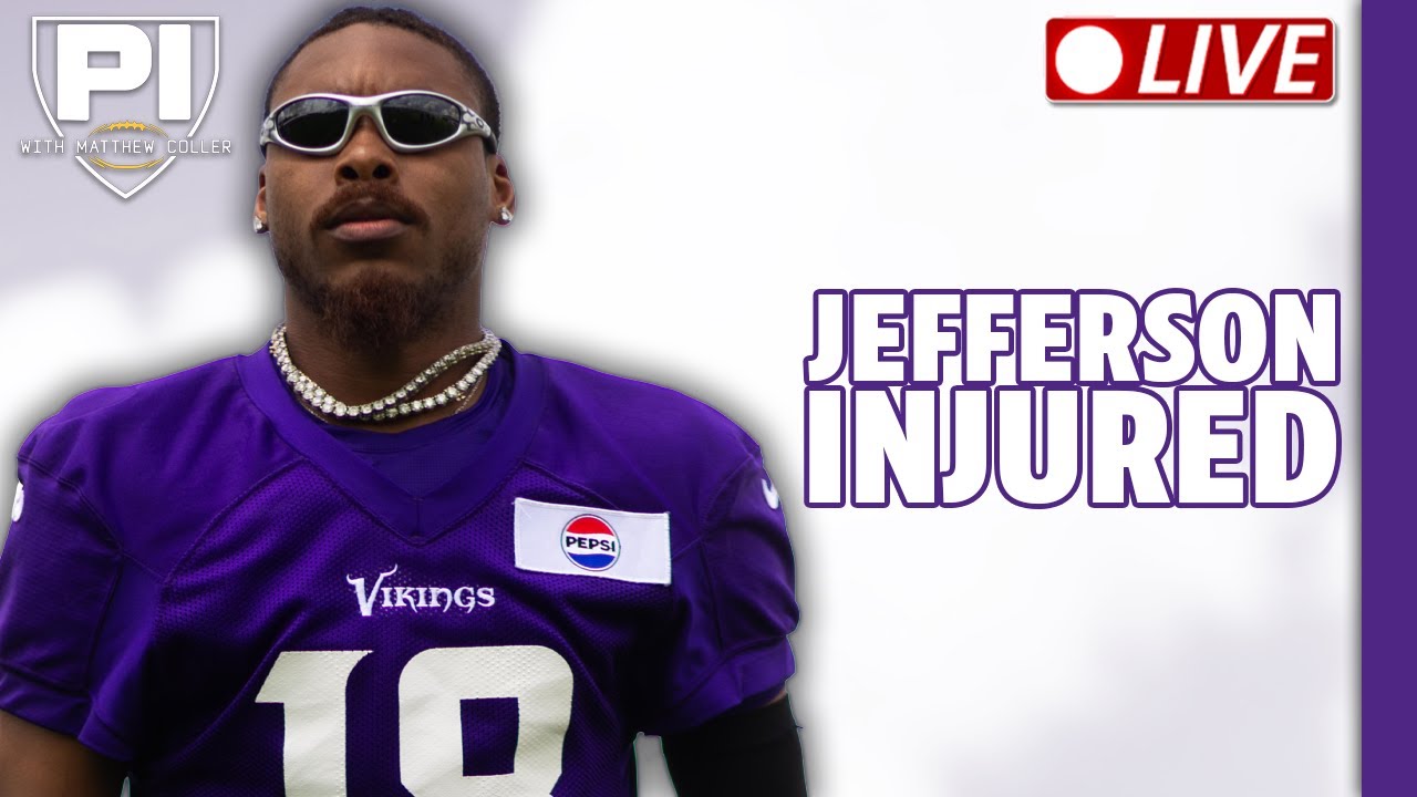 Vikings camp Day 3: Justin Jefferson has a hamstring injury
