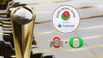 2025 Rose Bowl - Ohio St vs Oregon (Playoff Quarterfinal)