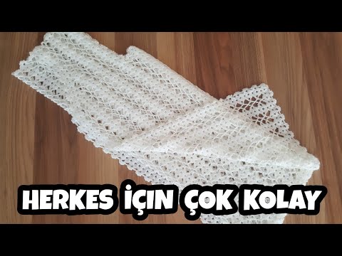 Çok Kolay ve Güzel Tığ İşi Yelek Modeli 4.Bölüm FİNAL