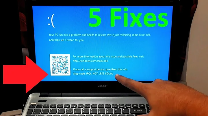 How to Fix Stop code IRQL NOT LESS OR EQUAL error in Windows 10, 11