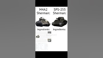 Sherman Ingredients: @Warthunder