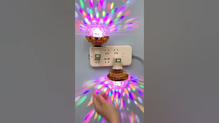 🔥Disco Ball Lamp RGB Rotating LED Party Bulb🔥