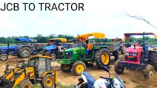 JCB 3Dx Expert Loading Mud Trolley |John Deere Tractor |New Holland 3630|Mahindra|Swaraj FE|Sonalika