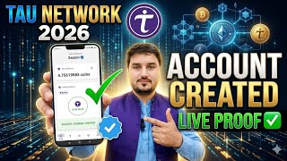Tau Network Mining App 2026 | How to Create Tau Network Account & Start Mining Step by Step