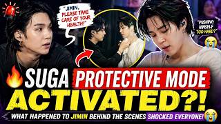 😭 Behind the Scenes, SUGA Never Stops Reminding JIMIN to Protect His Health on Tour!