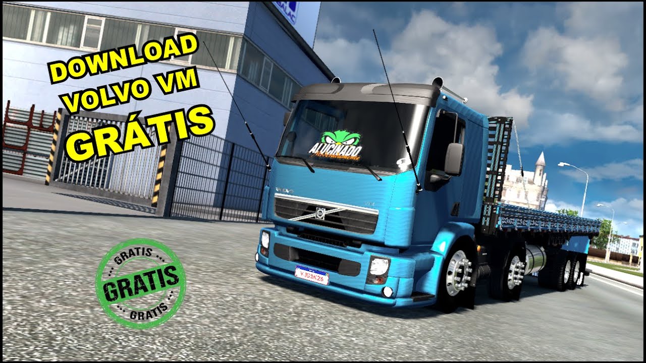 DOWLOARD VOLVO VM GRÁTIS ETS2 1.56, (Rei Gamer).
