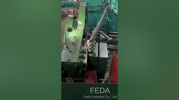 FD-206H automatic flat dies thread rolling machine for processing thread on eyebolts #machine