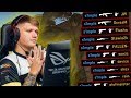 10 Minutes of S1mple OBLITERATING PRO Teams by Himself!