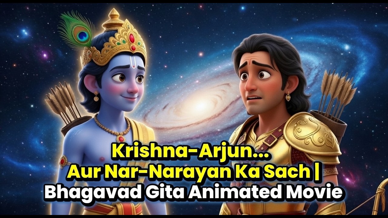 Krishna and Arjuna’s Story — A Life-Changing Message | Bhagavad Gita | Animated Spiritual Film