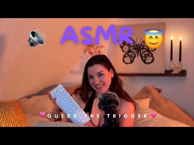 Trigger Collection😍 - GUESS THE TRIGGER - interaktives ASMR zum Entspannen😴🎧