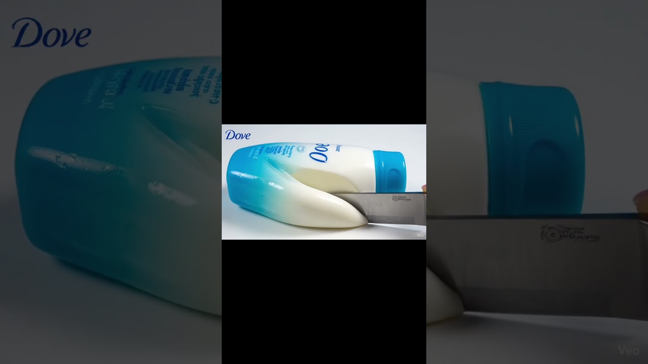 Dove Shampoo Bottle Cutting 😲 Oddly Satisfying ASMR