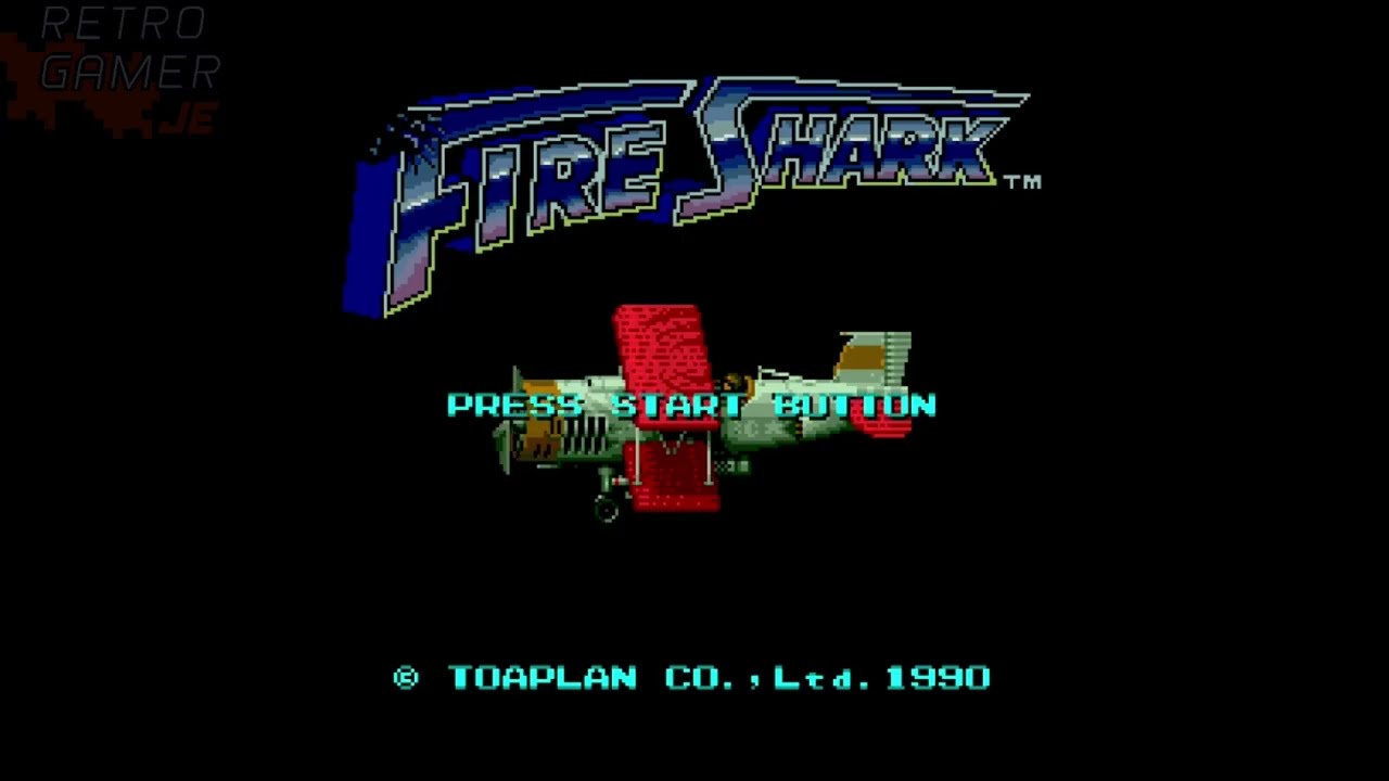 Fire Shark - Mega Drive