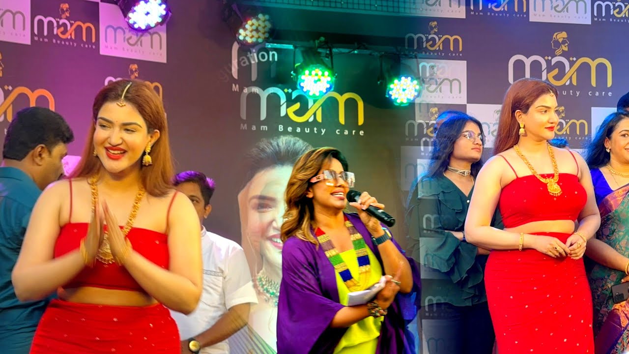 Mam beauty care anniversary  Celebration by Honey Rose & Ranjini Haridas at Thiruvalla #honeyrose