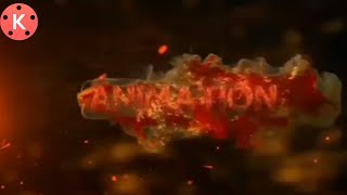 Create Fire Text Reveal Intro in Kinemaster | Kinemaster Tutorial
