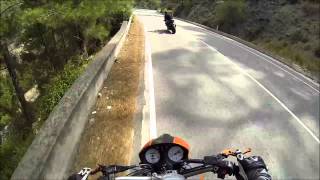 Superbikes meet Supermoto At Mountain Agros