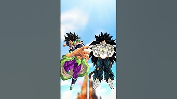 broly vs cumber🔥||who is strongest? #shorts