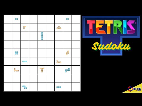 A Sudoku With Only 14 Given Tetris Pieces?!