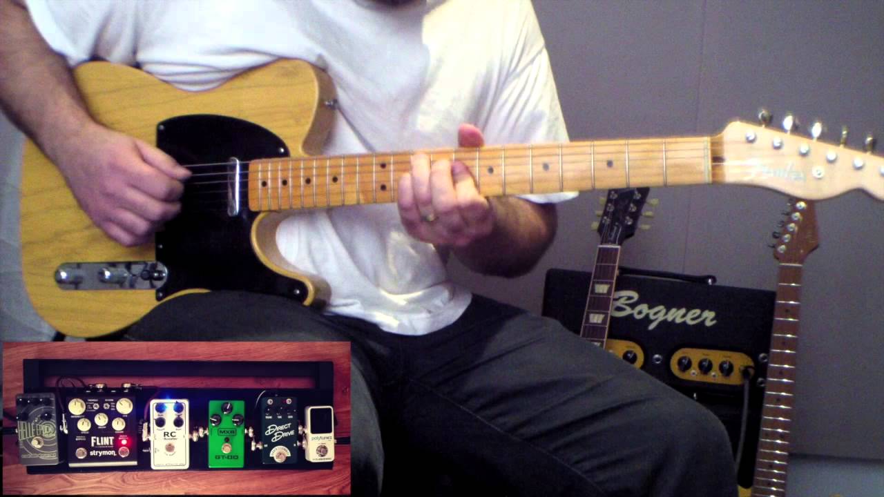 Fender Telecaster 52R // Bogner Barcelona // Zoom Q2HD