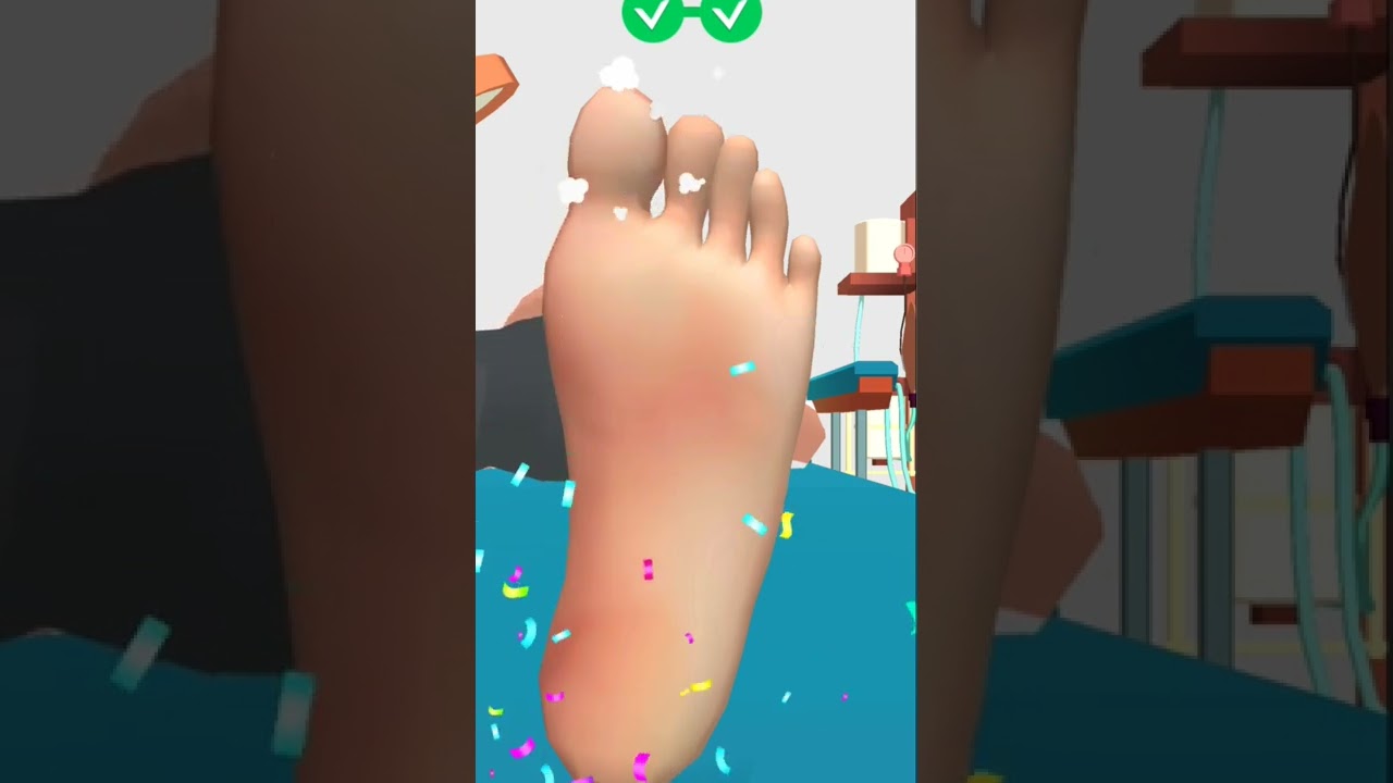 Foot Clinic Asmr Feet Care Game / Walkthrough / Gameplay // 
