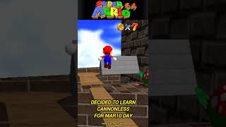 Learning "Cannonless" For Mar10 Day in Super Mario 64