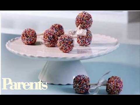 Shower Ideas Brownie Pop Rattles