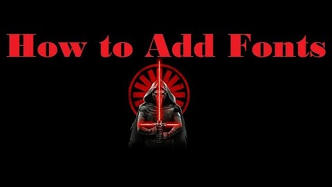 How to add sound fonts to CFX