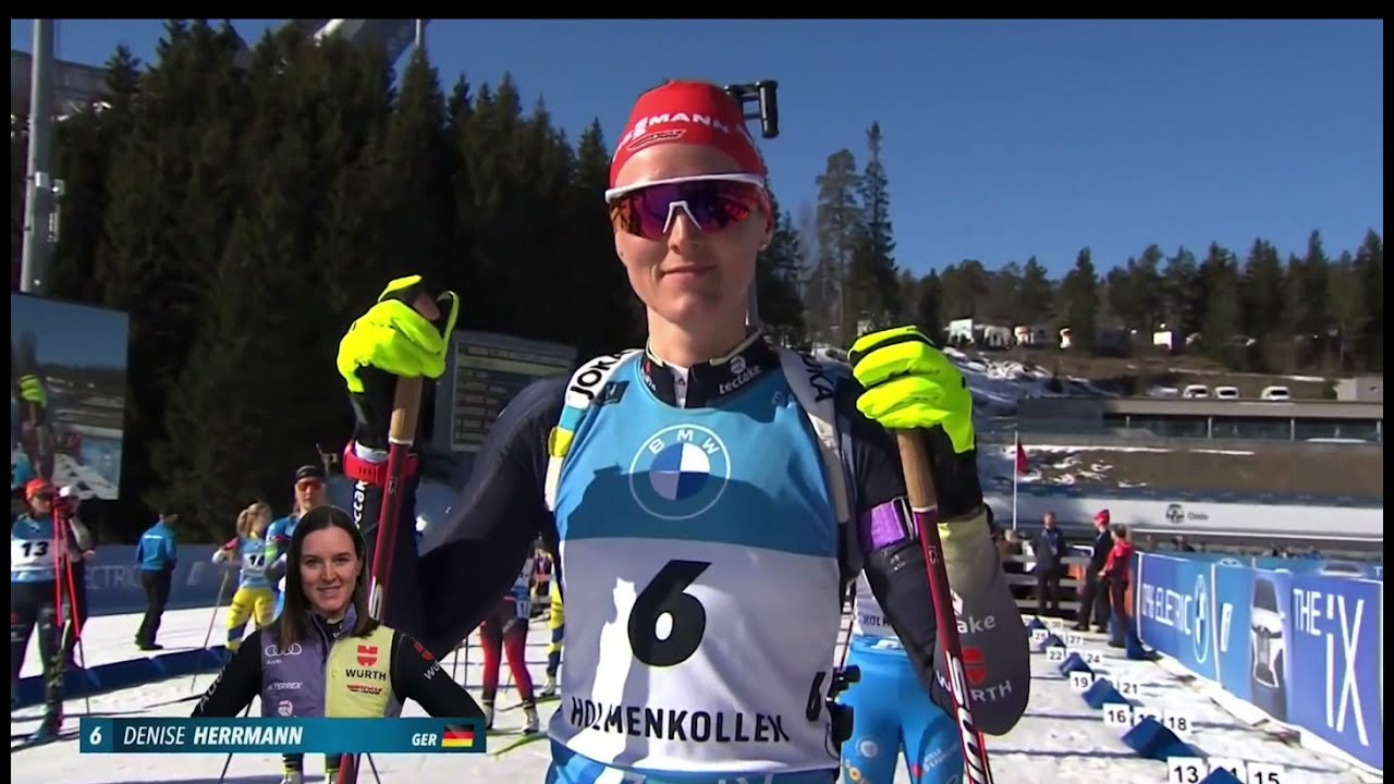 Oslo Holmenkollen Womens Mass Start 2021-22 Biathlon World Cup