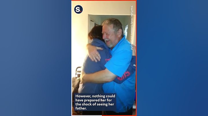 Daughter Shocked When Her Dad Makes Surprise Visit