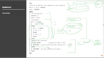 29   Correction De L Exercice Avec Variable Booleenne