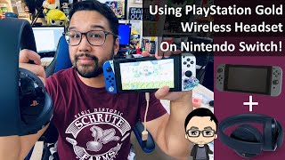 Using Sony Playstation Gold Wireless Headset On Nintendo Switch
