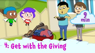 Get With the Giving - Gabi and Rafi Talk About Tzedakah | Shaboom!