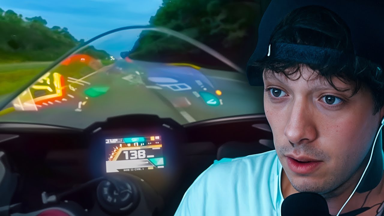 SCAPPA DALLA POLIZIA CON LA RUOTA BUCATA! COME E' POSSIBILE?!