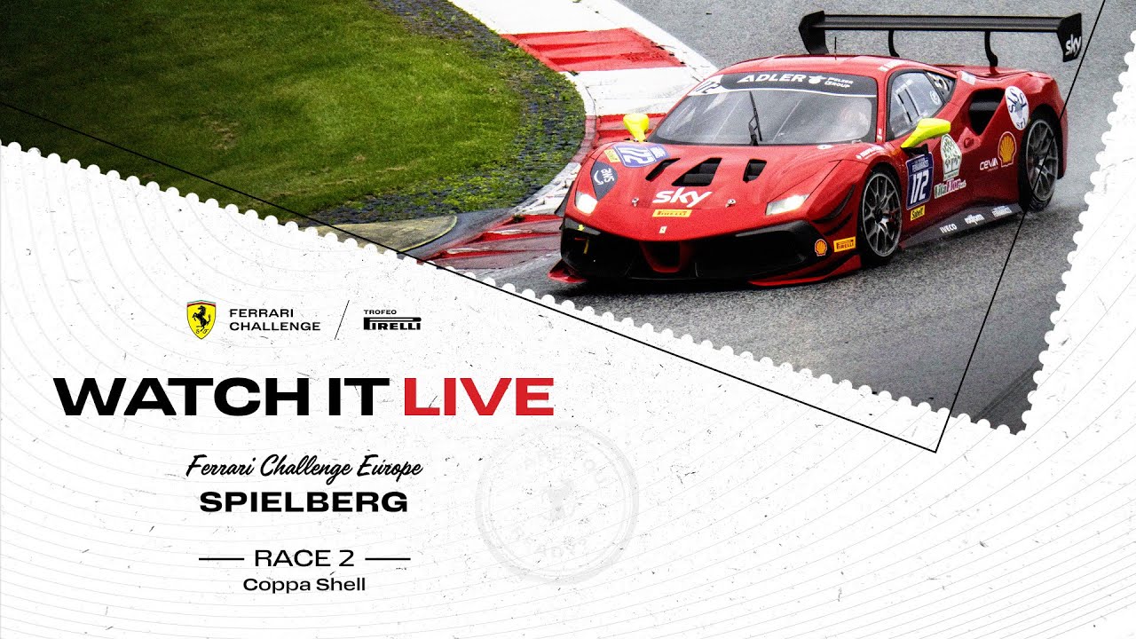 Ferrari Challenge Europe Coppa Shell&AM - Spielberg, Race 2 - YouTube
