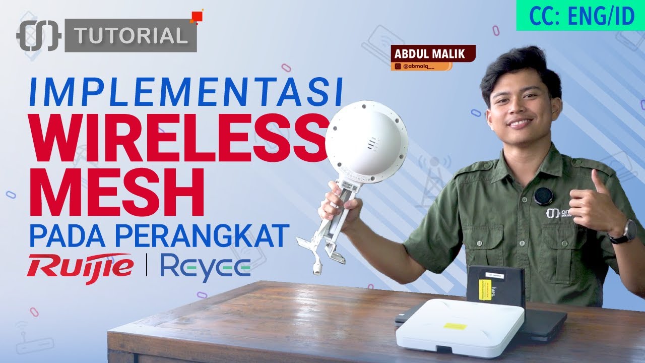 Implementasi Wireless MESH Ruijie Reyee - CITRAWEB TUTORIAL [ENG SUB]