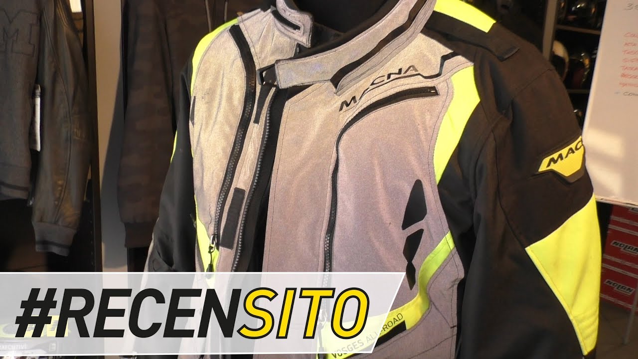 Macna Vosges. La giacca da moto invernale ad alta visibilità - YouTube