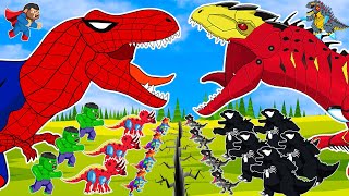 GODZILLA \& KONG vs Evolution of PYTHON Swallow All: Who Is The King Of Monster??? - FUNNY CARTOON