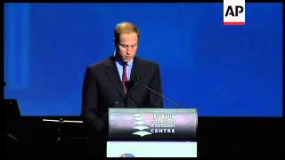 UK Prince William continues tour of flood affected regions