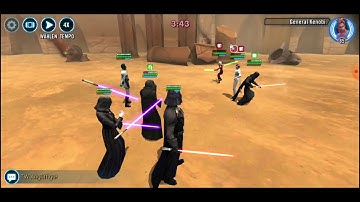 Counter Padme (Palpatine[G12] with Traya[G11]  vs G13 Padmeteam)