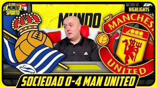 BRUNO DOUBLE! LIVERPOOL FAN REACTS TO REAL SOCIEDAD 0-4 MAN UNITED