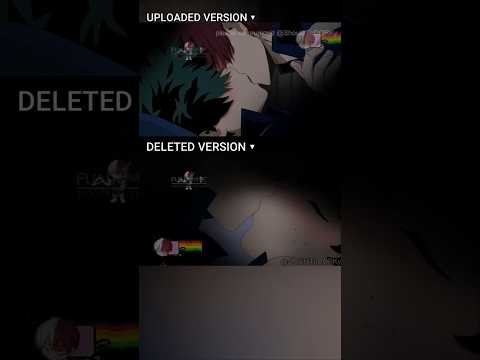 Tododeku Kiss BTS 4 Comparison Shorts Animation Tododeku Kiss Bts Myheroacademia 