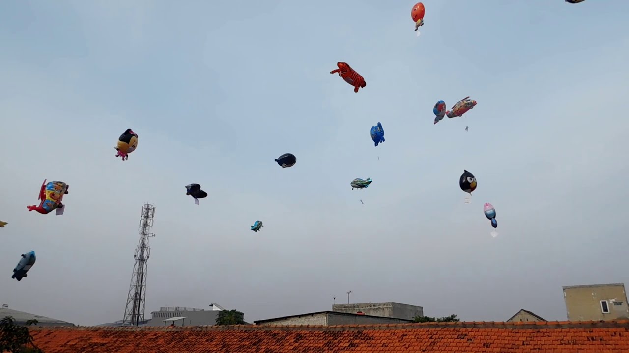 PELEPASAN BALON SISWA BARU 2017 MIN 1 JAKARTA