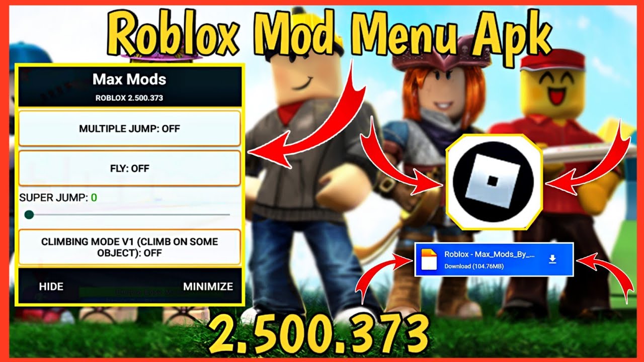 Roblox Mod Menu v 2.536.458  Speed Hack, WallHack, NoClip And MORE!!! 