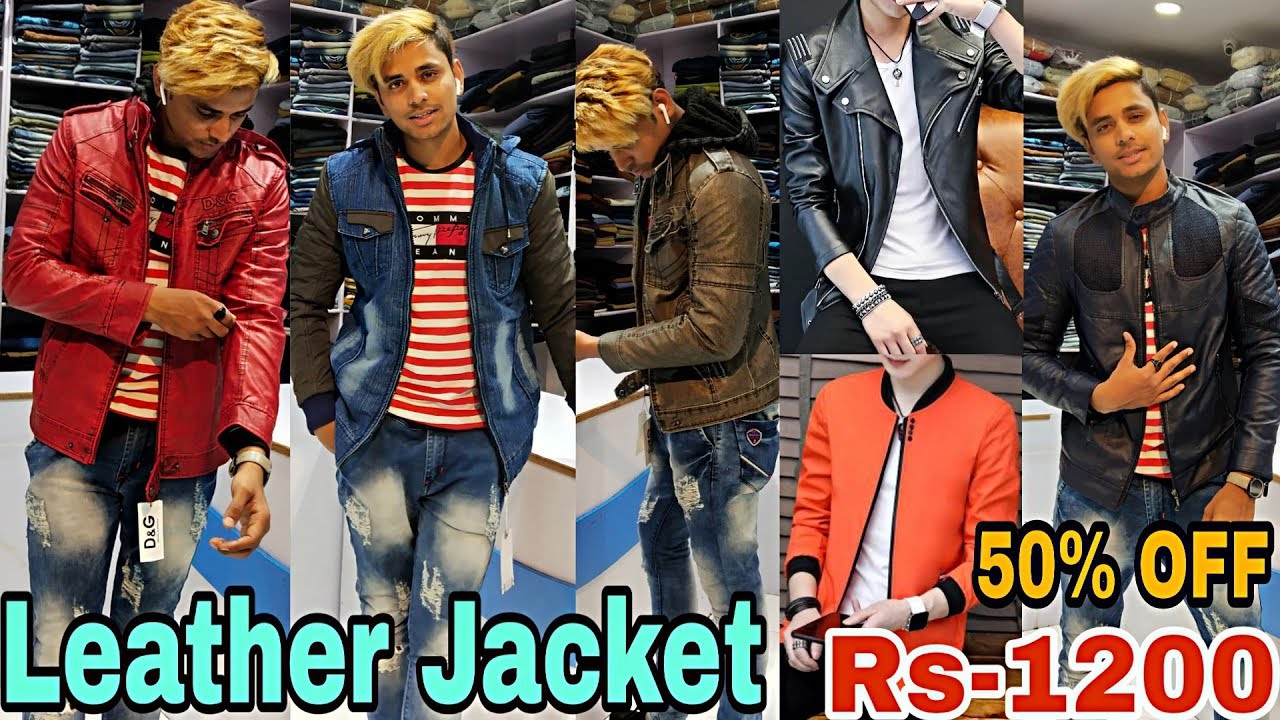 Leather Jacket Market Hyderabad Cheapest Leather Jackets Men Jackets 100 Pure Leather Youtube