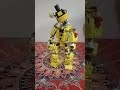 Lego fnaf 2 withered golden Freddy standing version