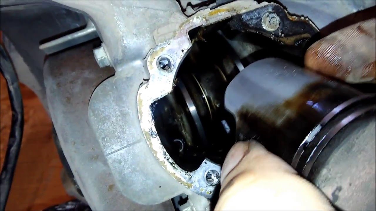 Стук "клокотание" коленвала Honda Dio 34-35. Crankshaft rattling Dio 34 ...