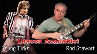 Young Turks - Rod Stewart - fingerstyle guitar - lesson available! guitar tab & chords by Jake Reichbart. PDF & Guitar Pro tabs.