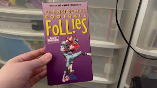 Very Short Damaged Vhs Tape Video.