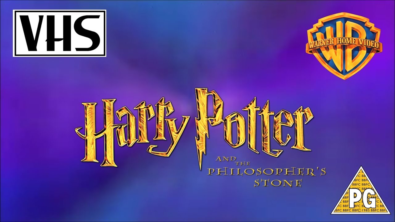 Opening to Harry Potter and the Philosopher's Stone UK VHS (2002)