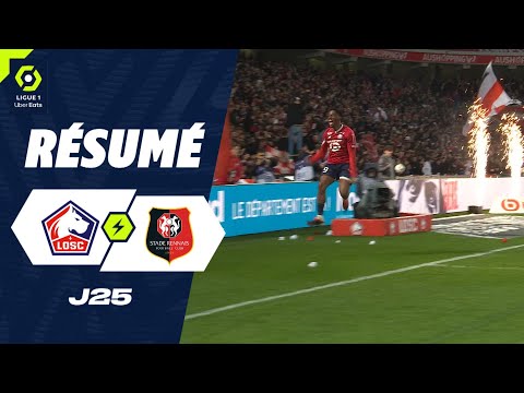 LOSC LILLE - STADE RENNAIS FC (2 - 2) - Résumé - (LOSC - SRFC) / 2023-2024